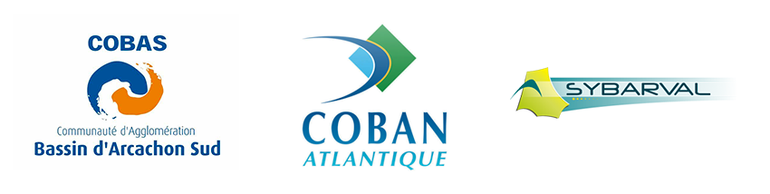 Logos de la Cobas, du Coban et du sybarval