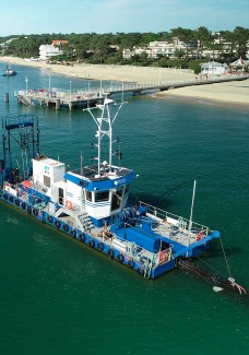 Maintenir la navigabilité du plan d'eau